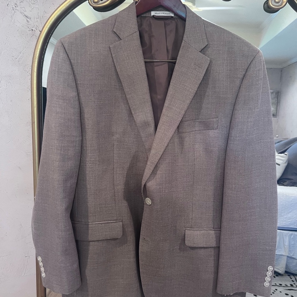 Men's Classic Blazer in Tan